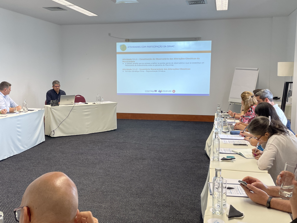 Reunión de partenariado PLANCLIMAC - Azores 2