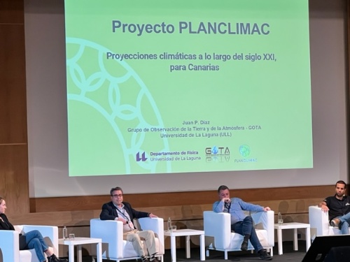 Stand de PLANCLIMAC en el Foro Ecoislas